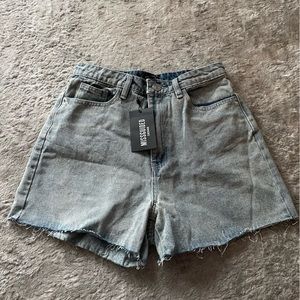 Misguided denim shorts